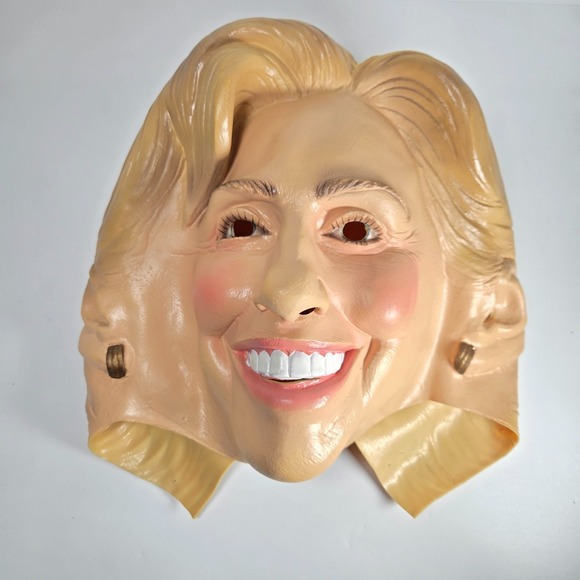 Accessories - NICE Hillary Clinton Halloween Rubber Vinyl Face Head Mask Costume Disguise 2006